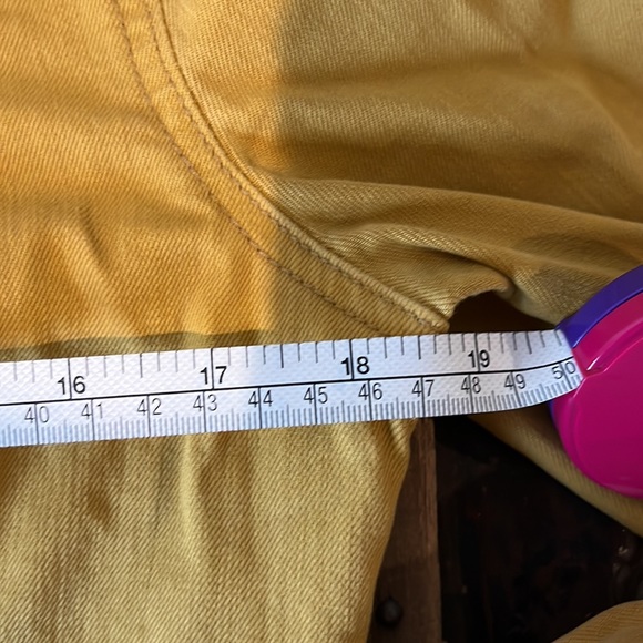 Pilcro Anthropologie Cropped Jean Jacket M - Picture 3 of 5